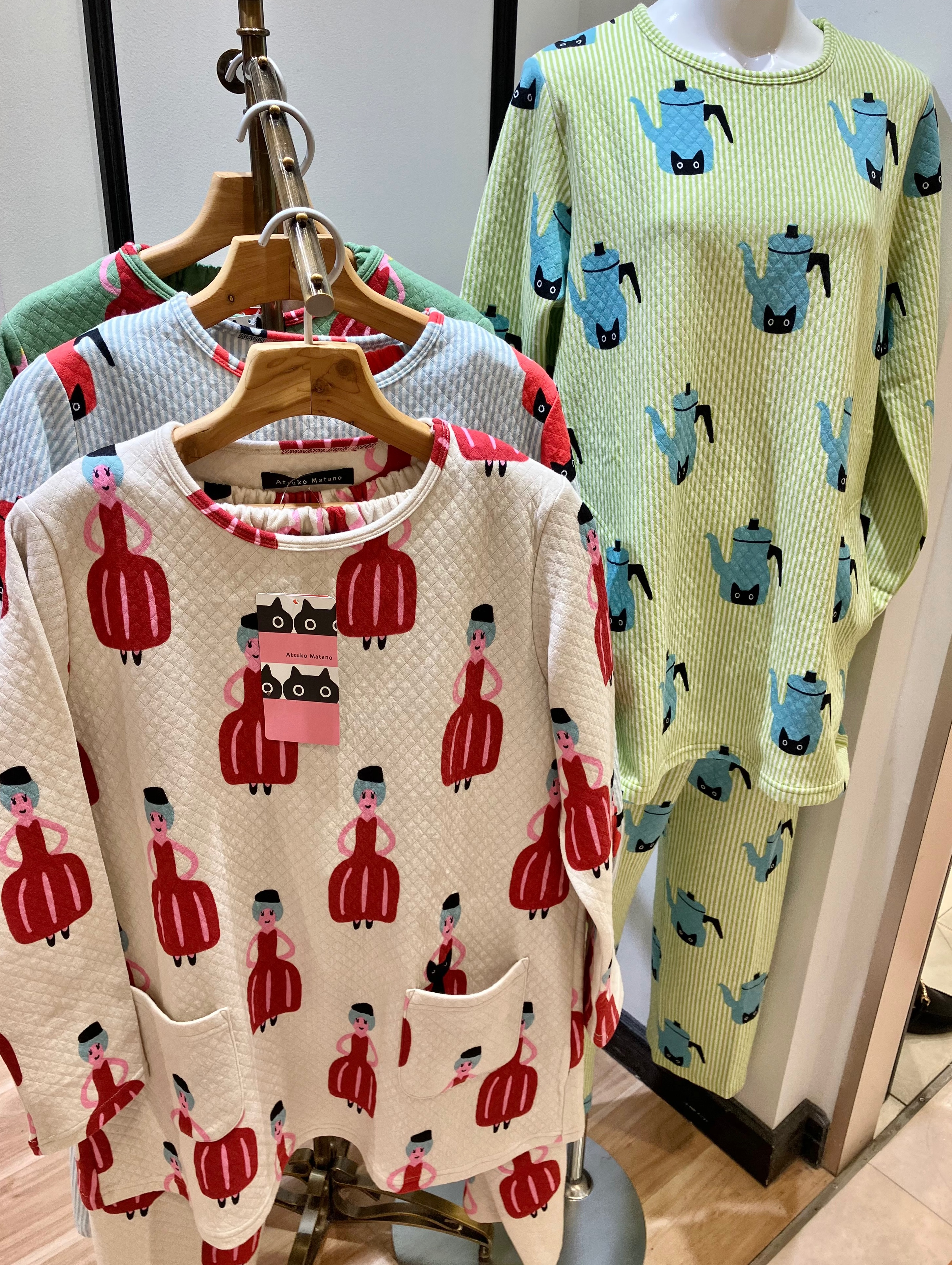 マタノアツコ🐈‍⬛新作パジャマ入荷‼️ | ショップブログ | 日吉東急