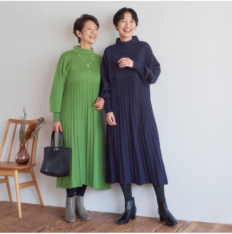 1枚で華やぐニットワンピース👗 | ショップブログ | 日吉東急