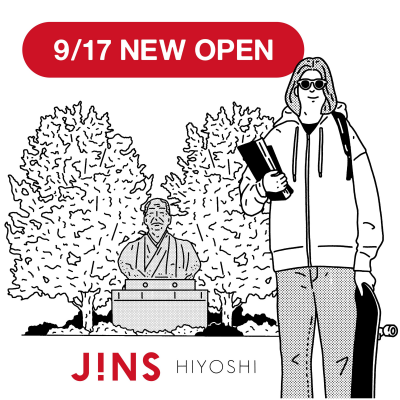 ＜JINS＞ついにオープンです！