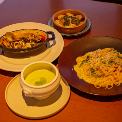 ディナータイム限定メニューのご案内【４月】