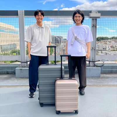 MUJIのキャリーでLet’ｓtravel！