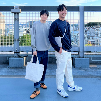 秋の始まりワッフル編みコーデ