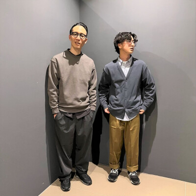 春にピッタリ二重編みコーデ
