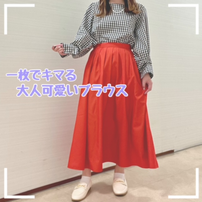💓一枚でキマる大人可愛いブラウス👚💓