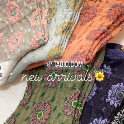 【NEW】綿麻の靴下🍃