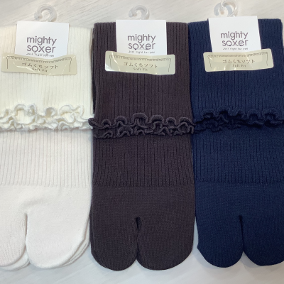 やさしい履き口の足袋が入荷しました❣️