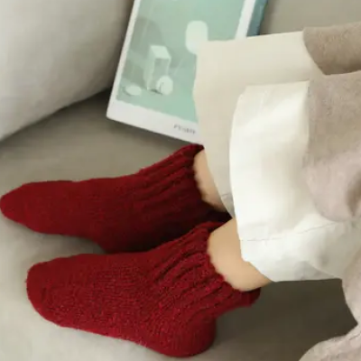もこもこ暖かルームソックスのご紹介🧦
