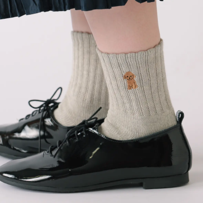 とても人気な犬刺繍🐶