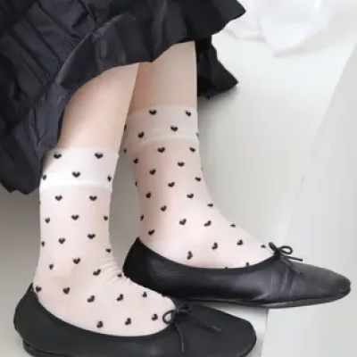 ハートチュールが可愛い💕