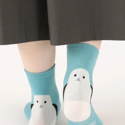 シマエナガの靴下が入荷しました♡