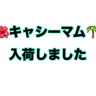 🌺キャシーマム販売開始🌴