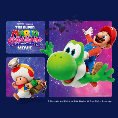 『ザ・スーパーマリオギャラクシー・ムービー』の世界観を楽しむキッチン雑貨が登場