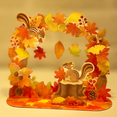 🍁秋のカード🍁贈っても…飾っても…🍁
