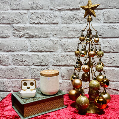 クリスマス特集①　木製🌳ワイヤレススピーカー＆イヤホン