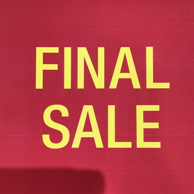FINAL SALE開催中❗️