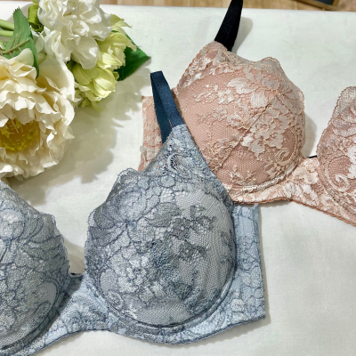ノンワイヤーながらワイヤーブラのような谷間をメイクするブラジャー💐
