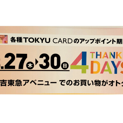 お得な4日間✨