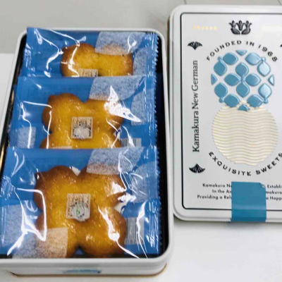 〈鎌倉ニュージャーマン〉より～鎌倉の風物をちりばめた可愛らしい缶入りの「かまくらボーロ」新発売