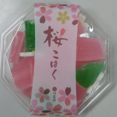 桜のお菓子です。