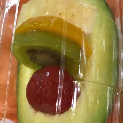 締めはメロンのデザートで🎃