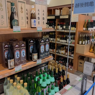 8月28日からの日本酒特別販売会は、新潟県・越後鶴亀です