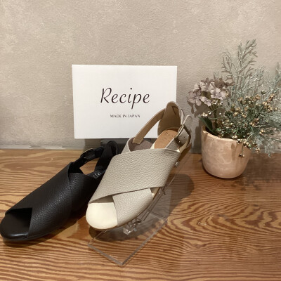 Recipe(レシピ)  やわらかい牛革の靴です♪