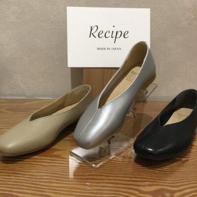 Recipe(レシピ)  やわらかい牛革の靴です♪