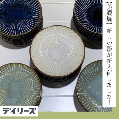 【新入荷】美濃焼、窯変SENDANシリーズ