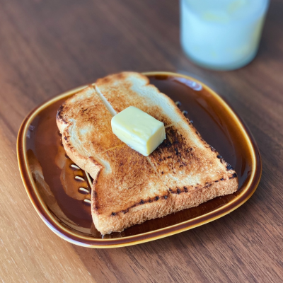 トーストが美味しく食べられる器☻