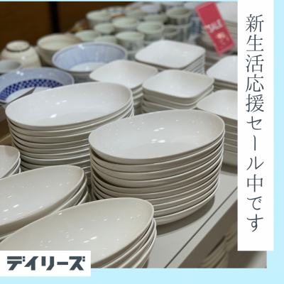 [SALE]新生活応援！白い器たちが新入荷しました◎