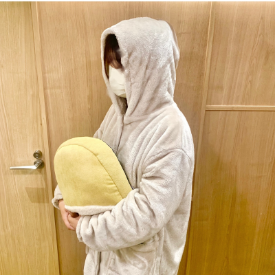 これからの寒い日に大活躍！"着る"毛布