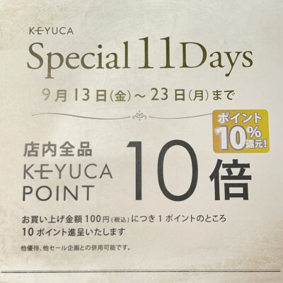 ☆KEYUCAポイント１０倍☆