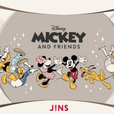 「JINS/Disneyモデル」4月4日に新作登場！