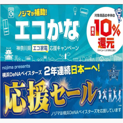 ノジマ日吉東急アベニュー店はダブルでお得！！