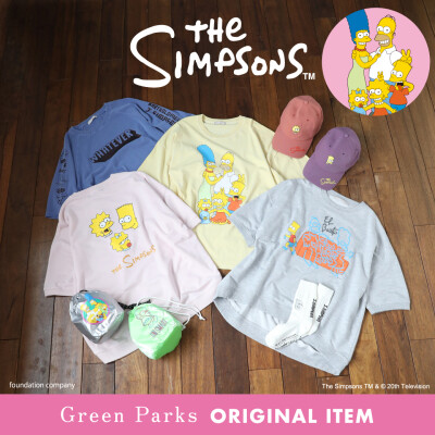 ★The Simpsons★GreenParksオリジナルアイテム入荷中！