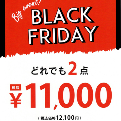 【残り3日間！】2点11000円(税込)